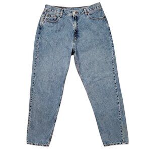 Vtg Levi's 560 Loose Fit Straight Leg 16 M (Meas 34x31 12.5" High Rise) Jeans A6